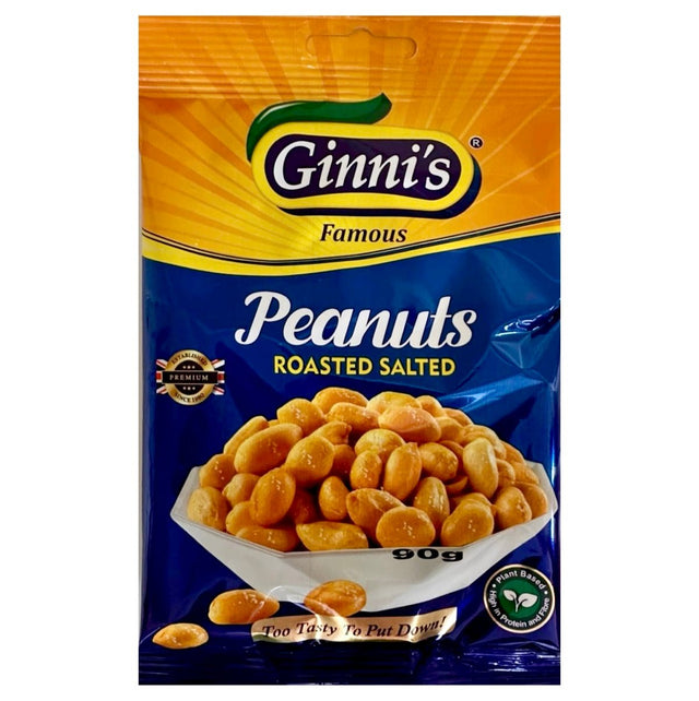 Ginni’s Roasted Peanut 100g - Asian Online Superstore UK