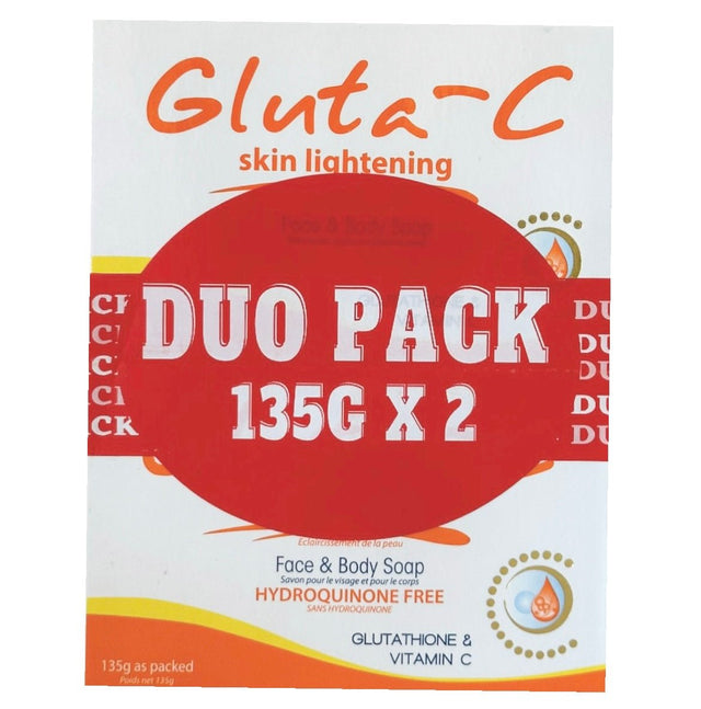 Gluta - C Intense Lightening Soap (Duo Pack) 2x135g - Asian Online Superstore UK
