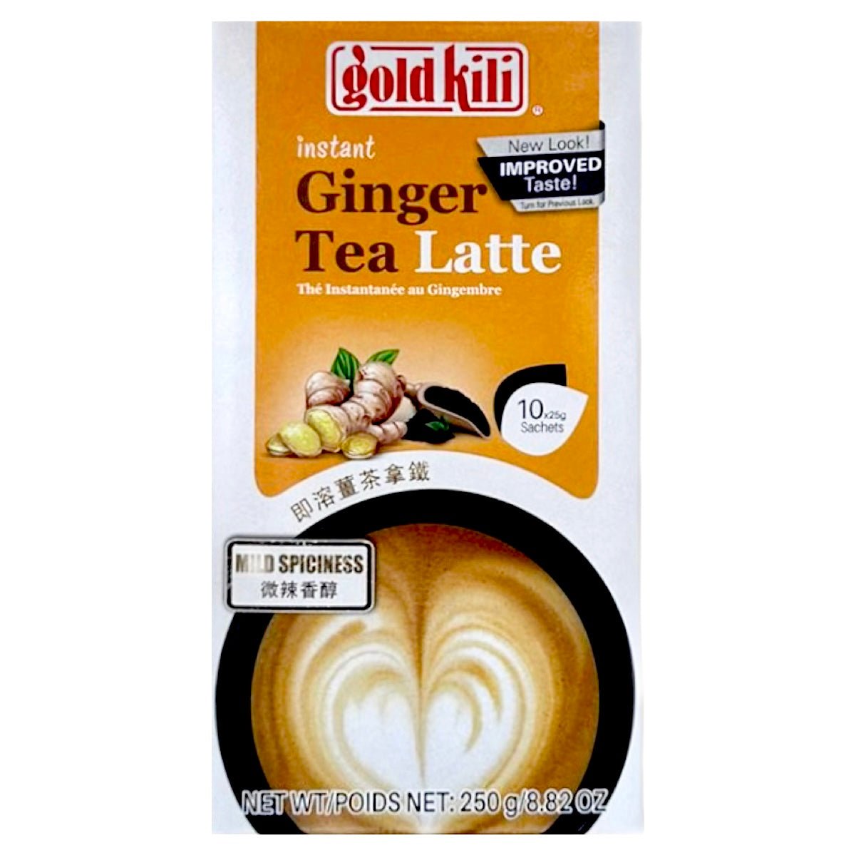 Gold Kili Instant Ginger Tea Latte (10x25g) 250g - Asian Online Superstore UK