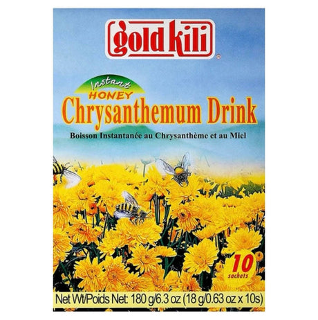 Gold Kili Instant Honey Chrysanthemum Drink (18gx10 Sachets) 180g - Asian Online Superstore UK