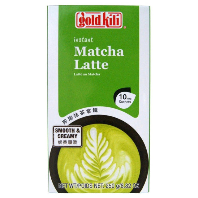 Gold Kili Instant Matcha Latte (10x25g) 250g - Asian Online Superstore UK