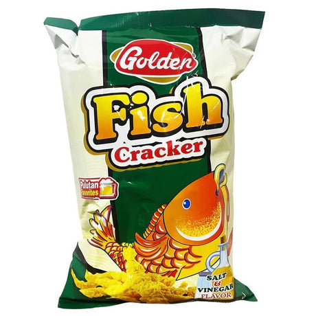 Golden Fish Cracker Salt & Vinegar 100g - Asian Online Superstore UK