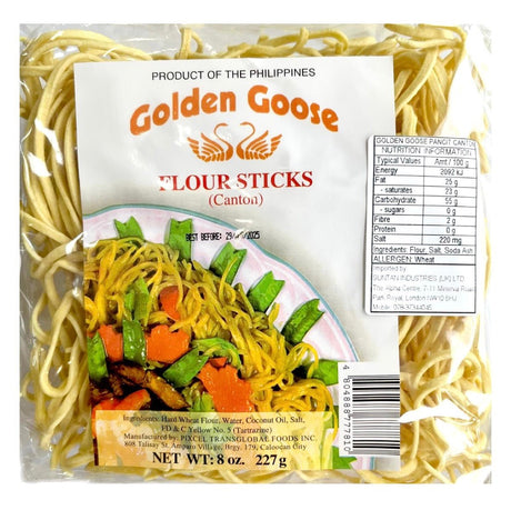 Golden Goose Pancit Canton (Flour Sticks) Small 227g - Asian Online Superstore UK