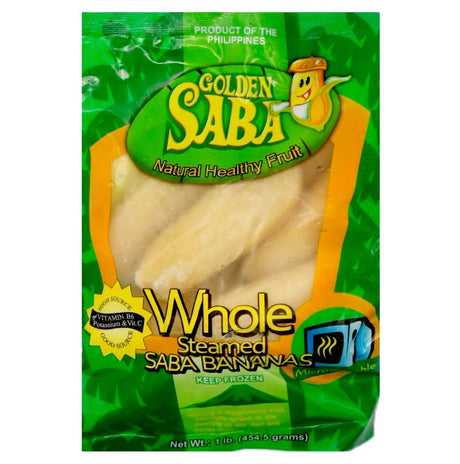 Golden Saba Steamed Saba Banana (Whole) 454g - Asian Online Superstore UK