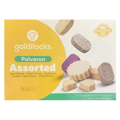 Goldilocks Polvoron Bites Assorted 30pc (6x27g & 24x12.5g) 462g - Asian Online Superstore UK