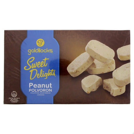Goldilocks Polvoron Sweet Delight Peanut (12 pc) 300g - Asian Online Superstore UK