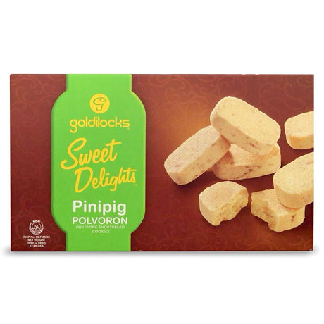 Goldilocks Polvoron Sweet Delight Pinipig (12 pc) 300g - Asian Online Superstore UK