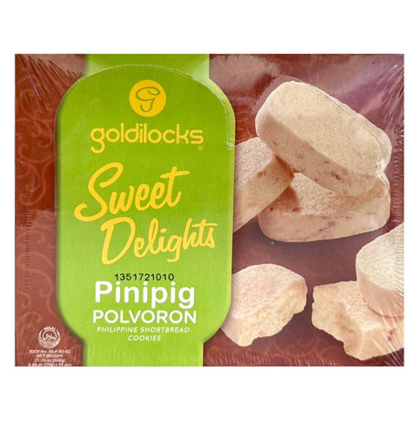 Goldilocks Polvoron Sweet Delight Pinipig (24x25g) 600g - Asian Online Superstore UK