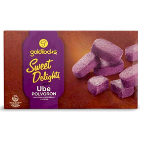 Goldilocks Polvoron Sweet Delight Ube (12 pc) 300g | Asian Grocery UK