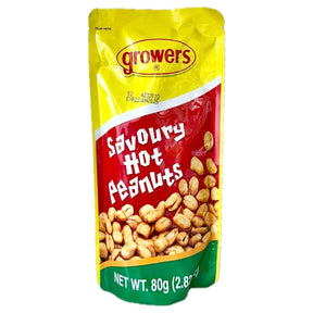 Growers Peanut Savory Hot Flavor 80g | Asian Grocery UK