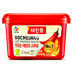 Haechandle Gochujang Red Hot Pepper Paste Square (PP) 500g | Asian Grocery UK