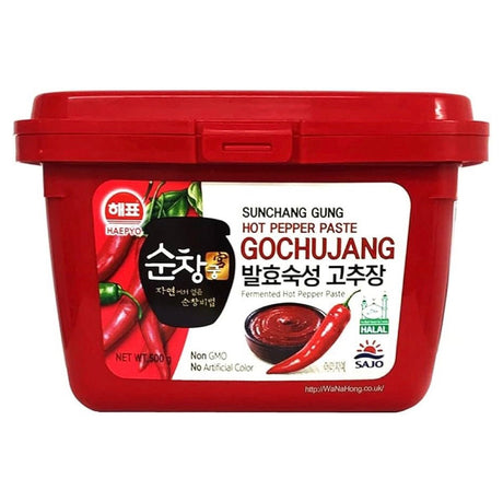 Haepyo Sajo Sunchang Gung Hot Pepper Paste (Red Pepper) Gochujang 500g - Asian Online Superstore UK