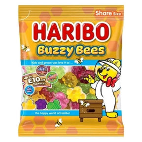 Haribo Bags Bezzy Bees (RRP: 1.25) 140g | Asian Grocery UK