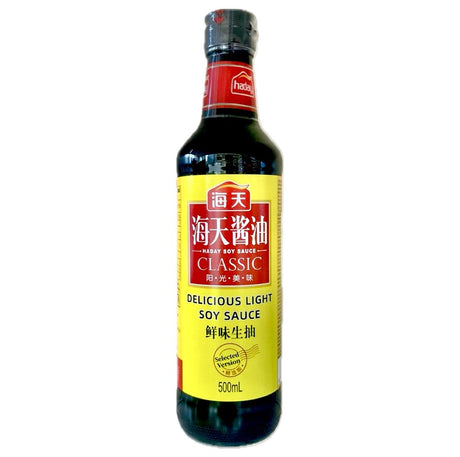 HD Haday Delicious Light Soy Sauce - Classic (Superior) With Sugar & Sweetener 500ml - Asian Online Superstore UK