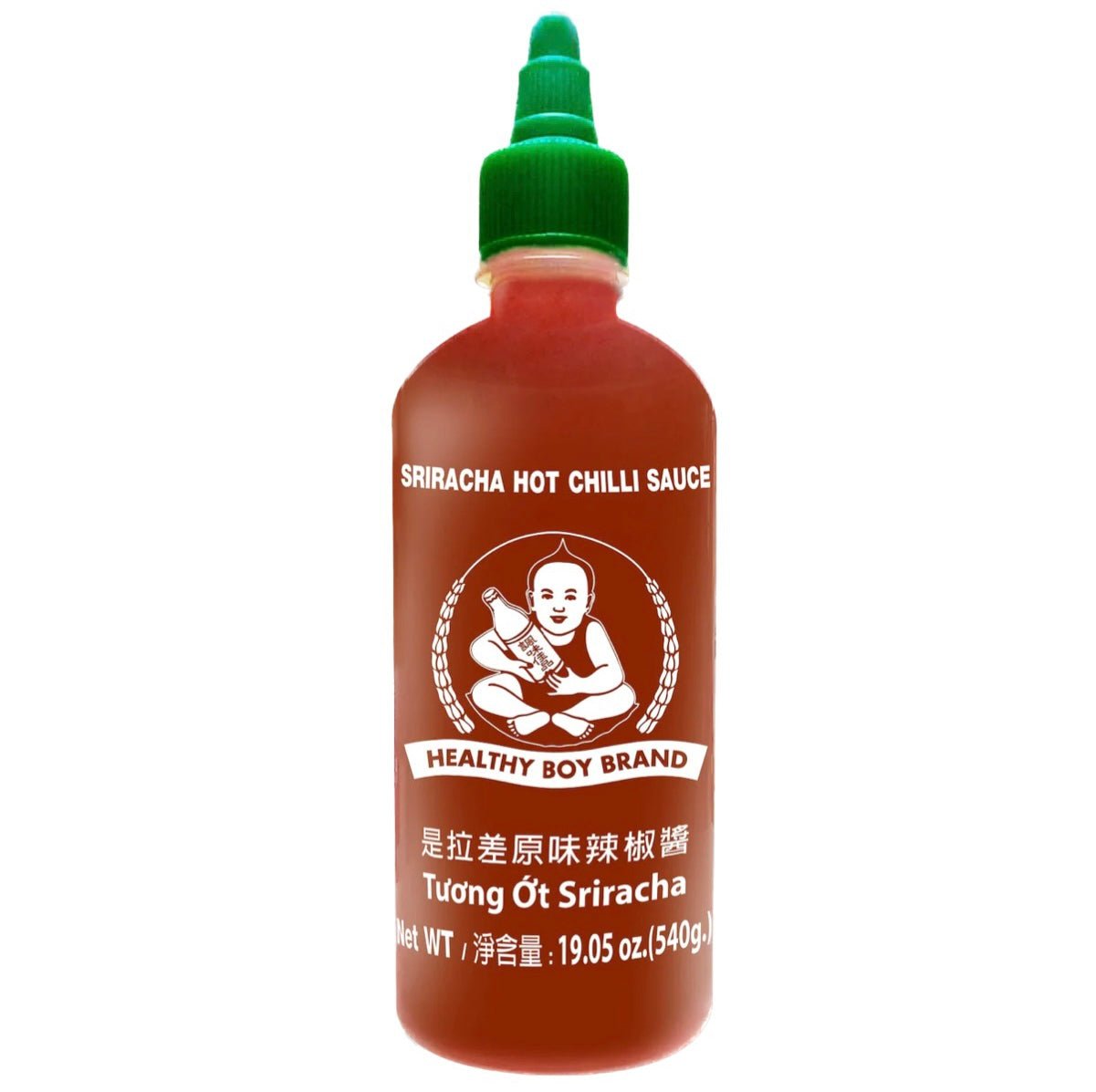 Healthy Boy Brand Siracha Hot Chilli Sauce 540g - Asian Online Superstore UK