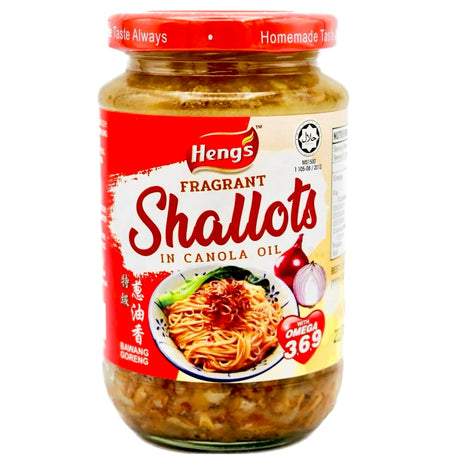 Hengs Fragrant Shallots In Canola Oil 300g - Asian Online Superstore UK