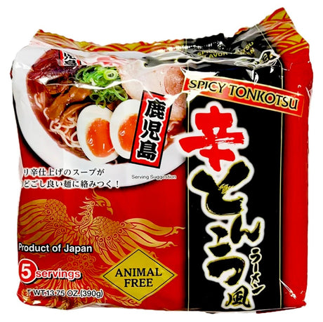 Higashimaru Spicy Tonkotsu Flavour Ramen 390g - Asian Online Superstore UK