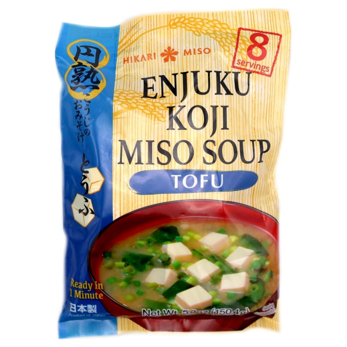 Hikari Enjuku Koji Miso Soup Tofu (Enjuku Tufo - 8pc) - Asian Online Superstore UK
