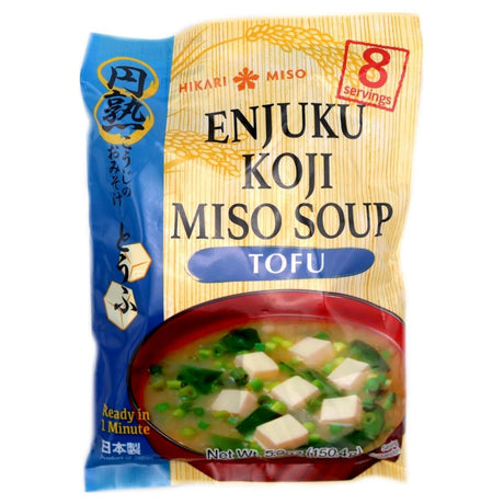 Hikari Enjuku Koji Miso Soup Tofu (Enjuku Tufo - 8pc) - Asian Online Superstore UK