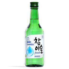 Hite-Jinro Cham Yi Sul Soju Fresh (Chamisul 13% Alcohol) 350ml | Asian Grocery UK