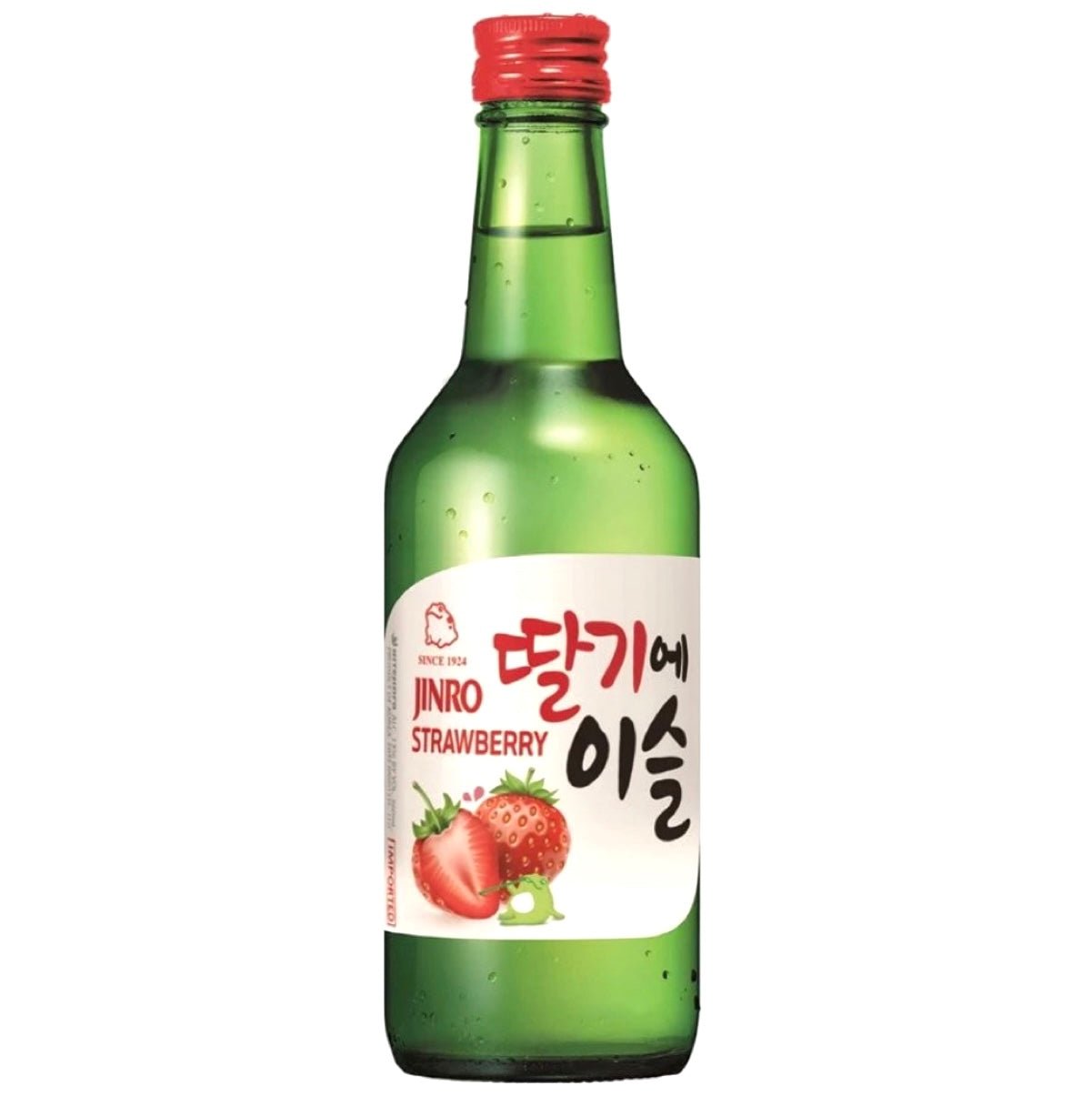 Hite - Jinro Cham Yi Sul Soju Strawberry (Chamisul 13% Alcohol) 350ml - Asian Online Superstore UK