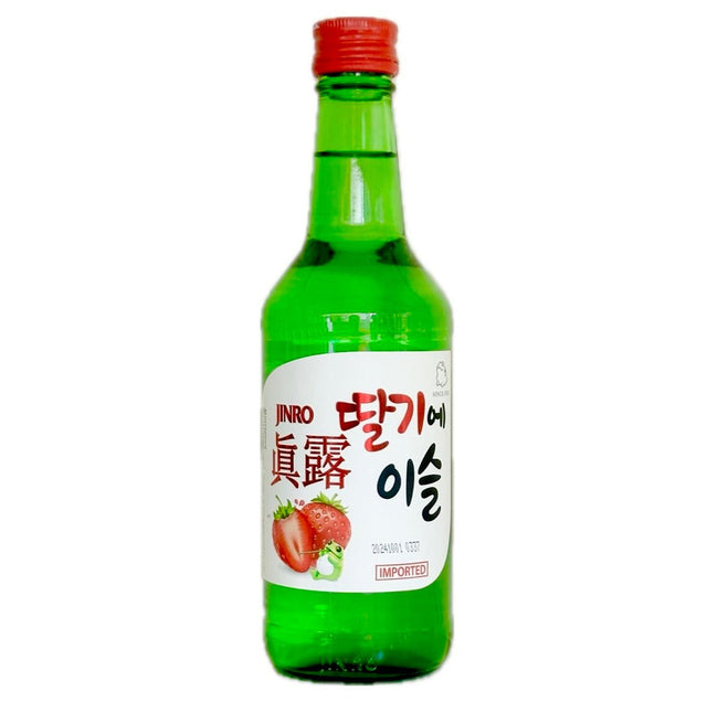 Hite - Jinro Cham Yi Sul Soju Strawberry (Chamisul 13% Alcohol) 360ml - Asian Online Superstore UK