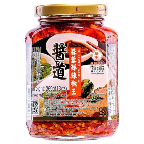 HN Hwa Nan Chilli With Garlic 369g - Asian Online Superstore UK
