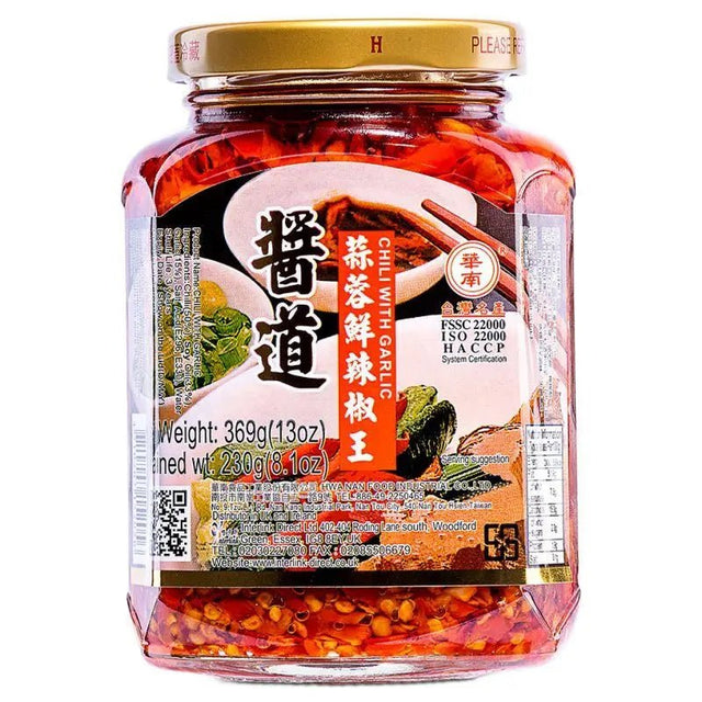 HN Hwa Nan Chilli With Garlic 369g - Asian Online Superstore UK