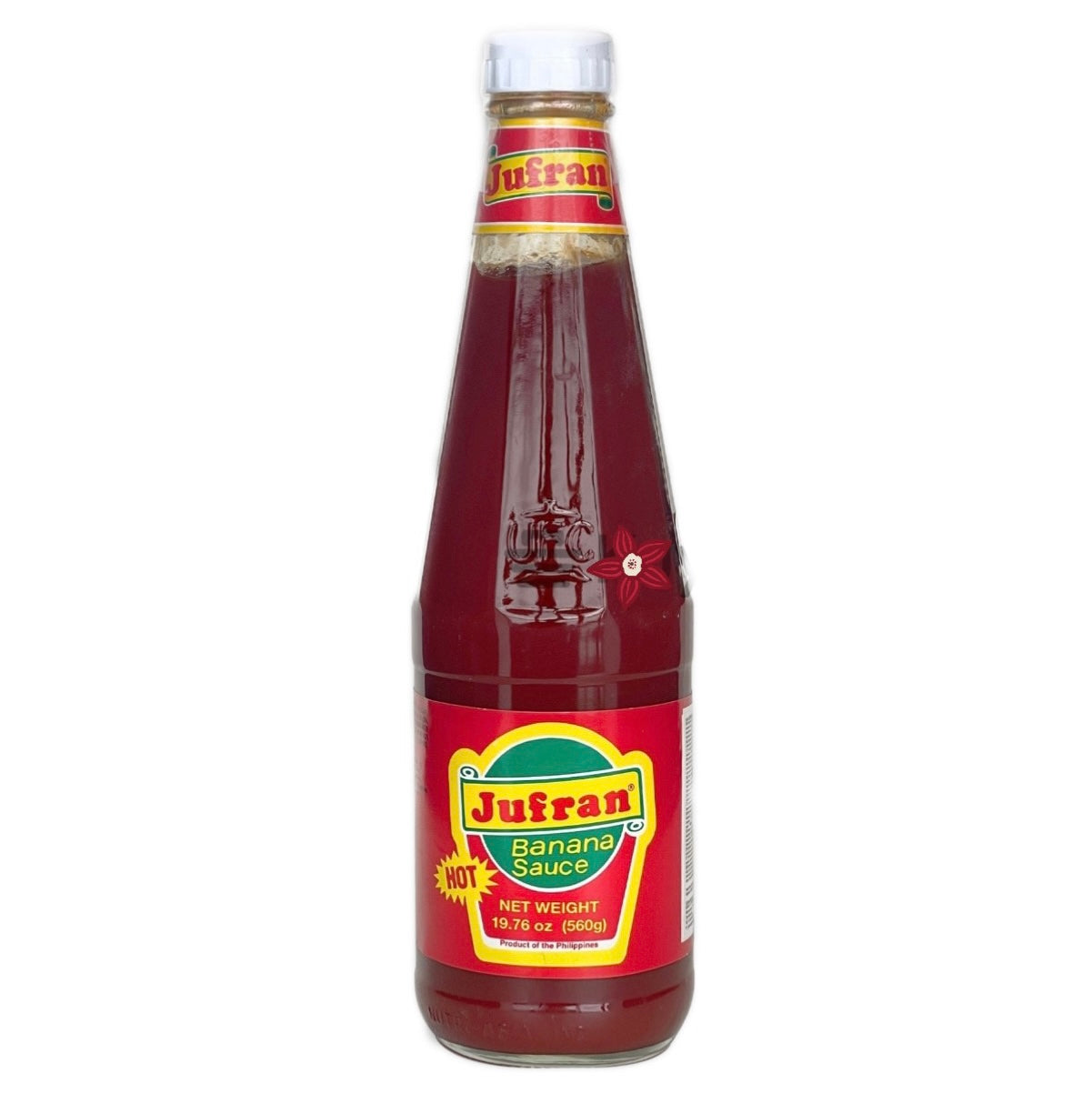 Jufran Banana Sauce Hot 560g
