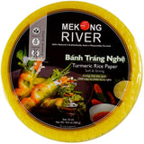 LY MR Lyan Mekong River Tumeric Rice Paper 22cm (Round) 300g