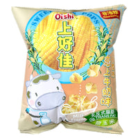 Oishi Sweetcorn Puff With Milk 40g
