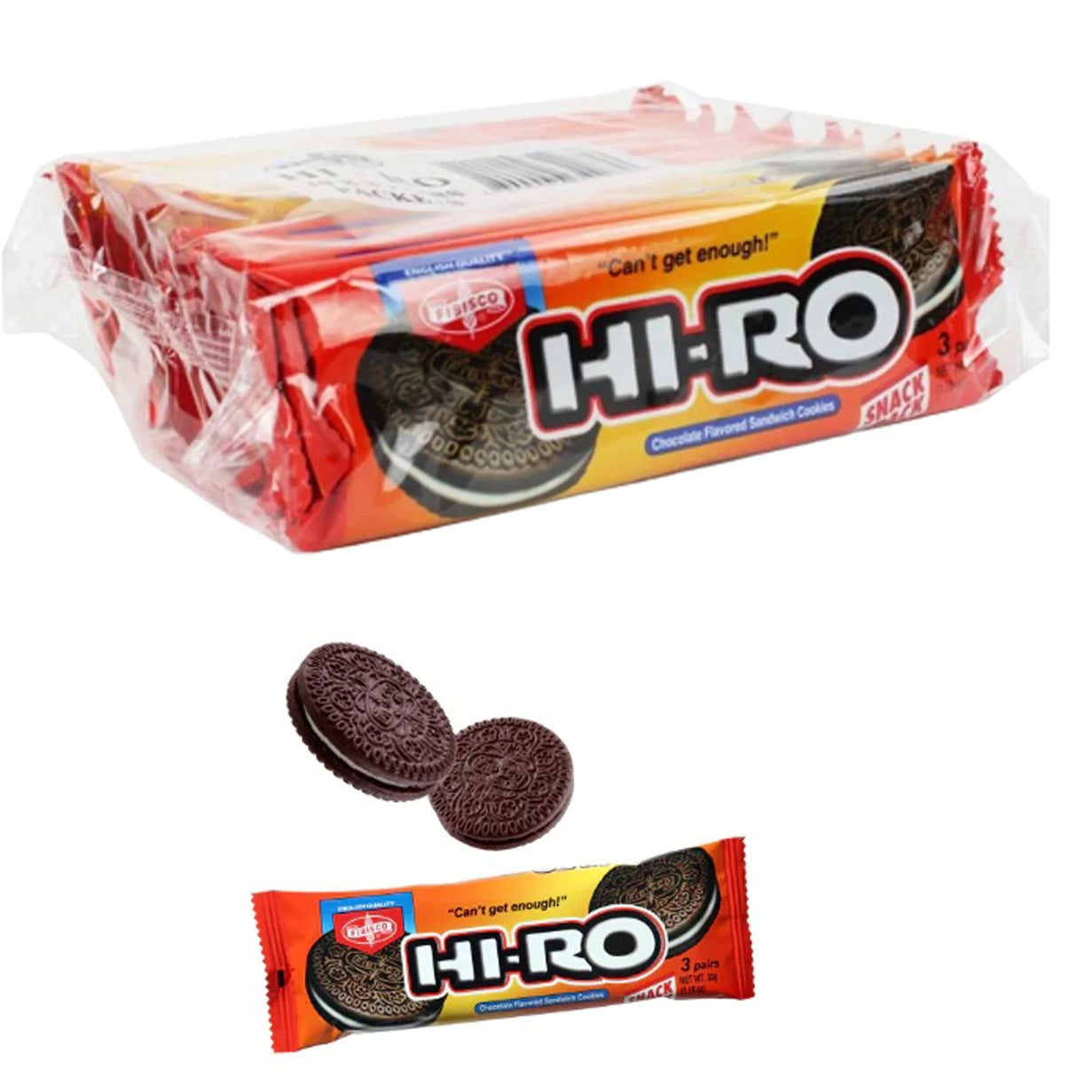 Fibisco Hi-Ro Chocolate Sandwich Cookies 10x33g