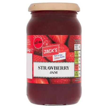 Jack’s Strawberry Jam (RRP: 1.60) 454g - Asian Online Superstore UK