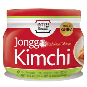 Jongga Kimchi (Slice/Cut Napa Cabbage) 300g | Asian Grocery UK
