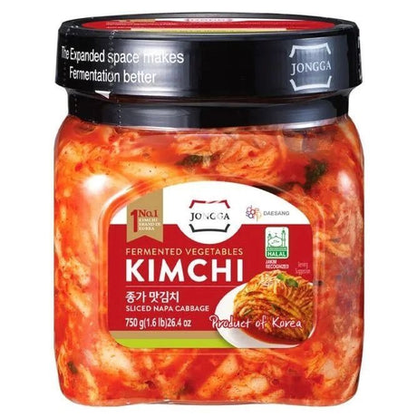 Jongga Mat Kimchi (Slice Cabbage Kimchi) 750g - Asian Online Superstore UK