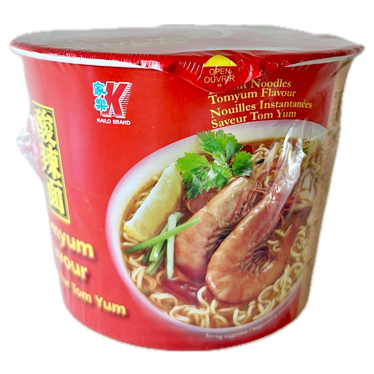 Kailo Bucket Noodle Tom Yum Flavour 120g - Asian Online Superstore UK