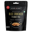 Kari kari Roasted Rice Cracker Peanut Mix Salt Pepper 50g - Asian Online Superstore UK