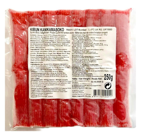 Kibun Kanikamaboko (Imitation Crab Stick) 250g - Asian Online Superstore UK