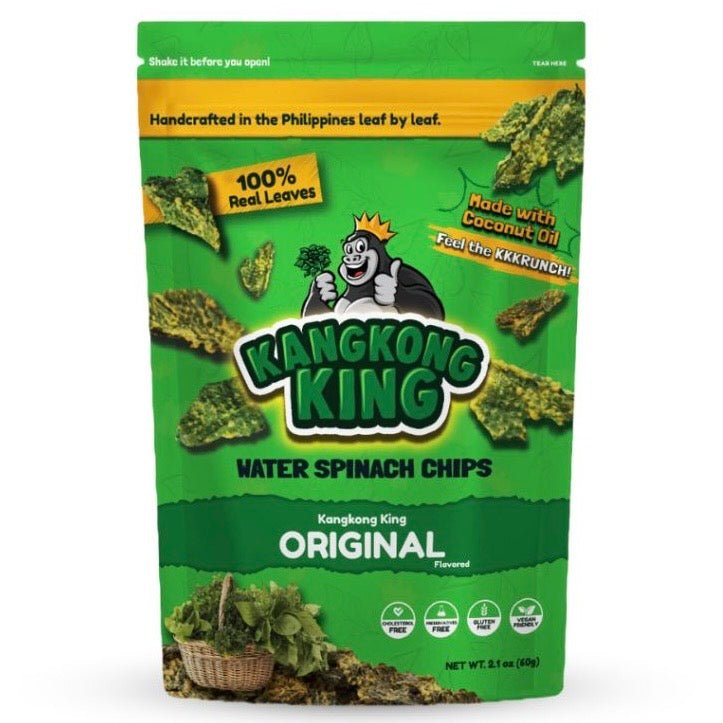 Kkk KangKong King Water Spinach Chips Original Flavour 60g - Asian Online Superstore UK