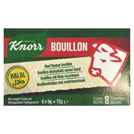 Knorr Bouillon Beef Flavour (Halal) 72g - Asian Online Superstore UK