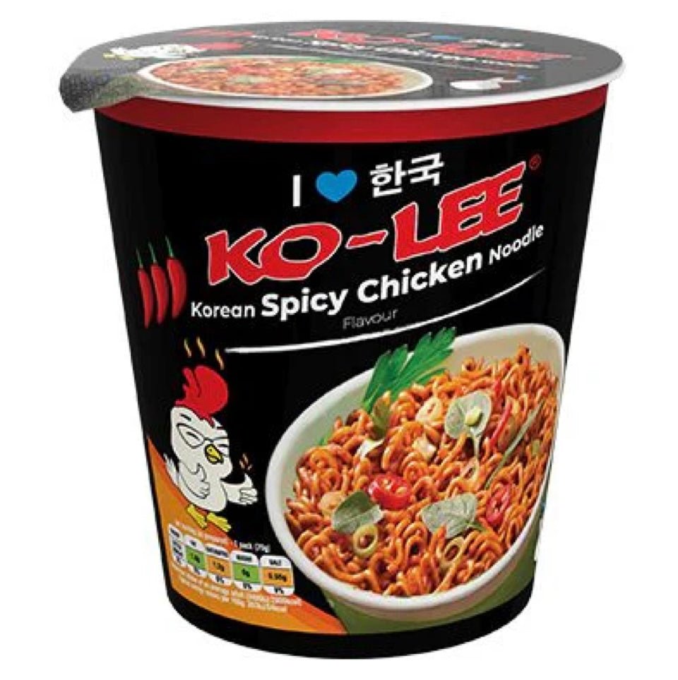 Ko Lee Cup Spicy Noodle 65g - Asian Online Superstore UK