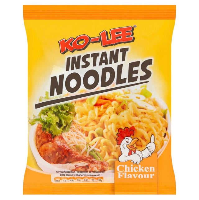 Ko Lee Instant Noodles Chicken Flavour 70g - Asian Online Superstore UK