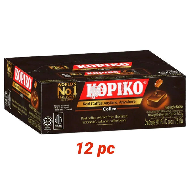 Kopiko Coffee Candy Blister Pack (12pc) 210g - Asian Online Superstore UK