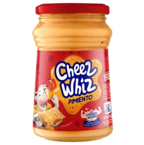 Kraft Cheez Whiz Spread Pimiento 440g - Asian Online Superstore UK