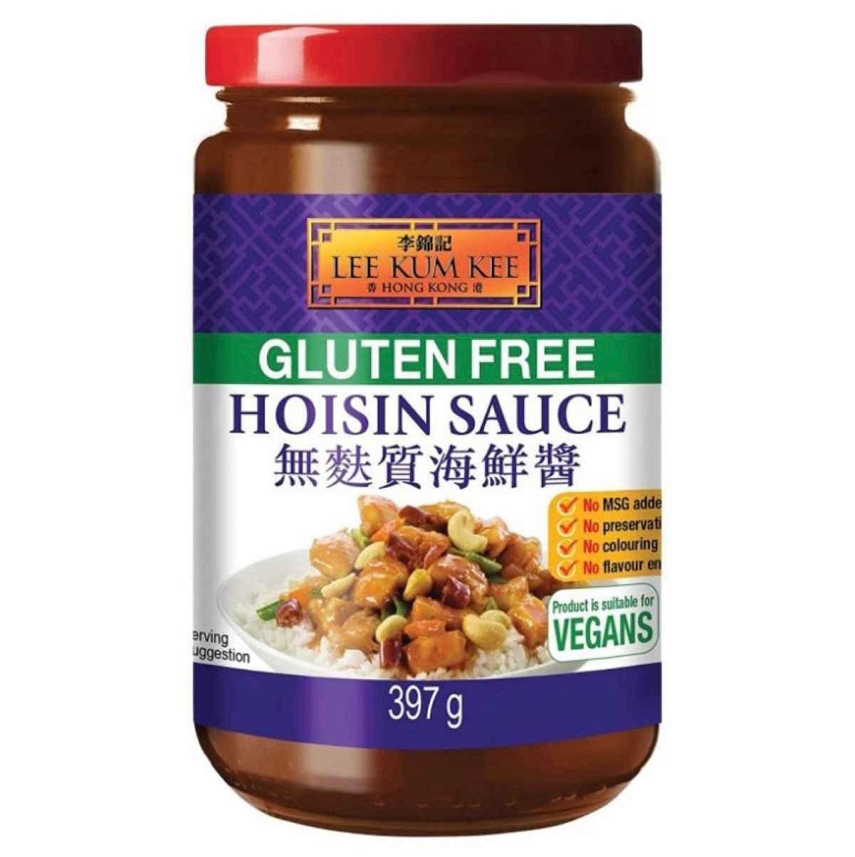 Lee Kum Kee Gluten Free Hoisen Sauce 397g - Asian Online Superstore UK