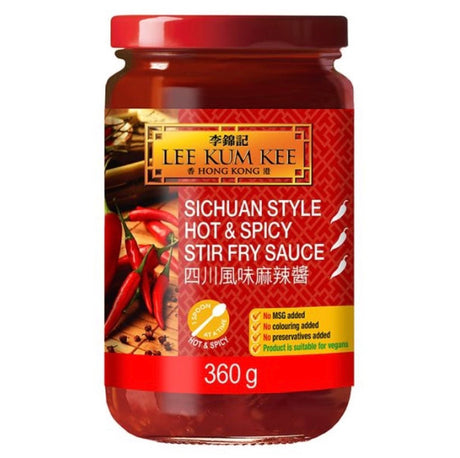Lee Kum Kee Hot & Spicy Stir - fry Sauce 360g - Asian Online Superstore UK
