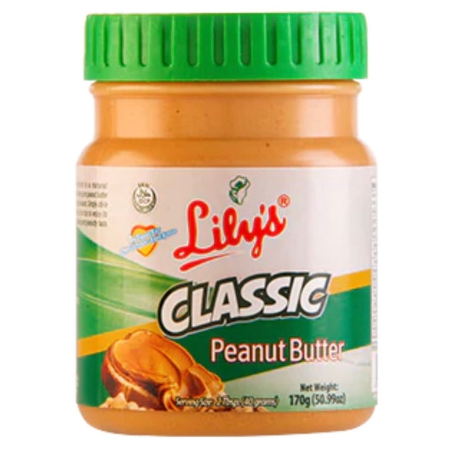 Lily’s Classic Peanut Butter (Classic) 170g - Asian Online Superstore UK