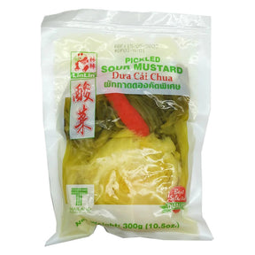 LinLin Pickled Sour Mustard ((Dua Cai Chua) (泰國咸酸菜) 300g | Asian Grocery UK
