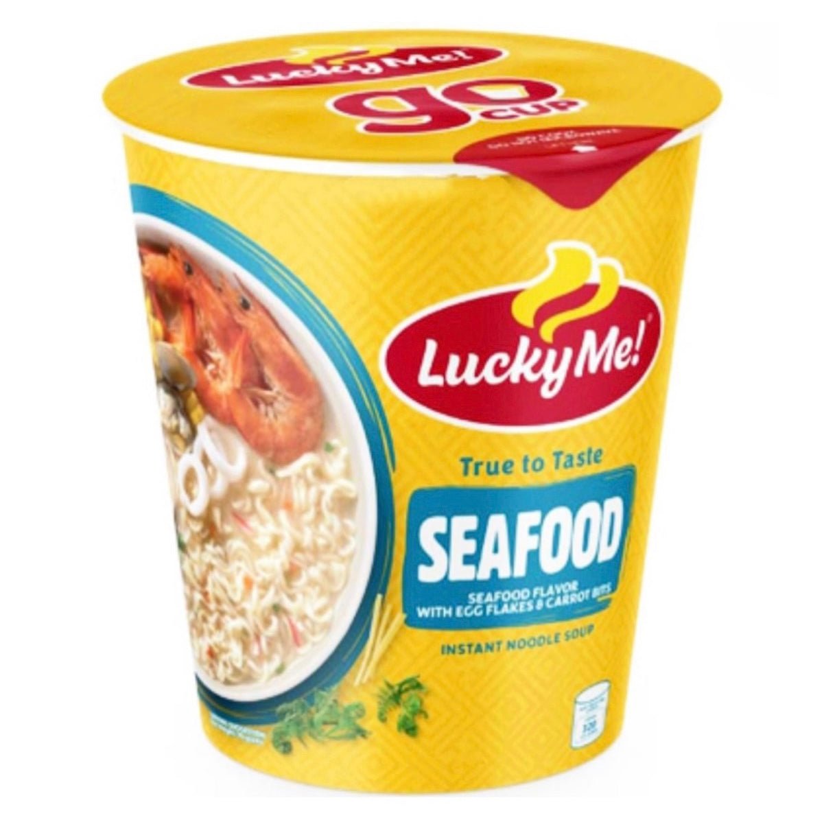 Lucky Me Cup Noodles Seafood Flavor 70g - Asian Online Superstore UK