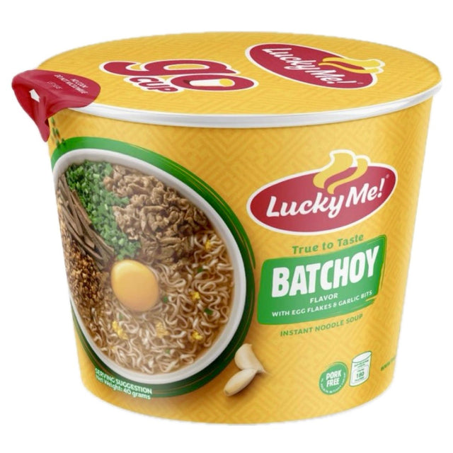 Lucky Me LaPaz Batchoy (Pork Flavour) Cup Noodle 40g - Asian Online Superstore UK